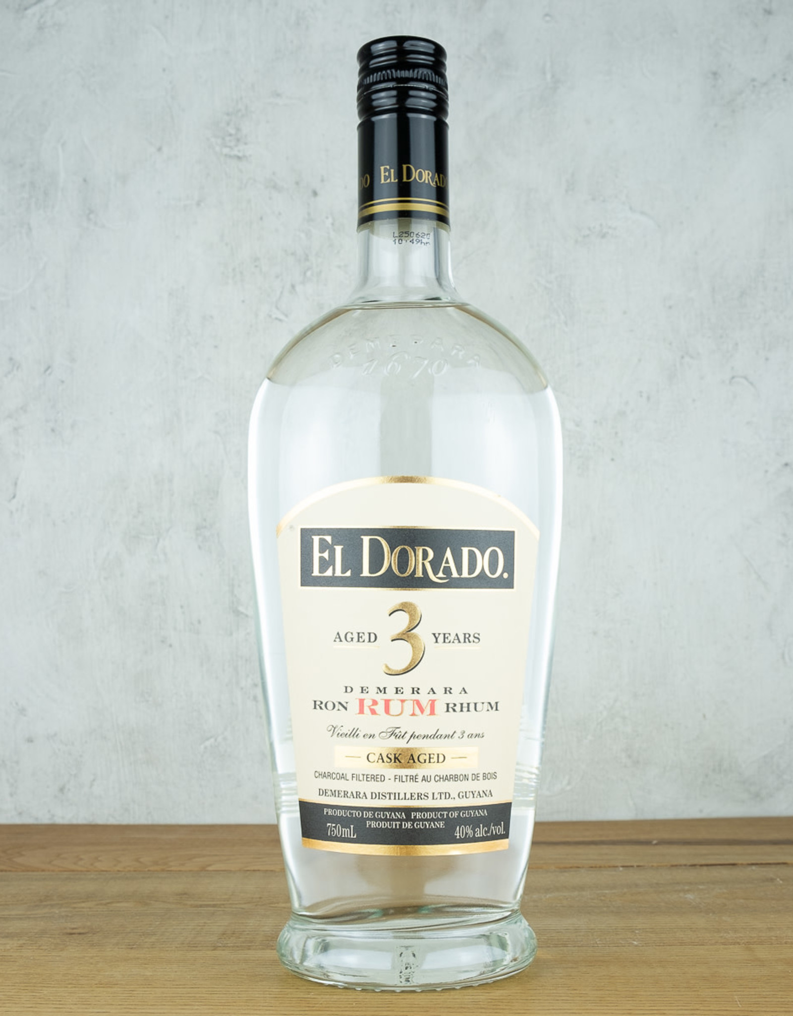 El Dorado Rum 3 Yr