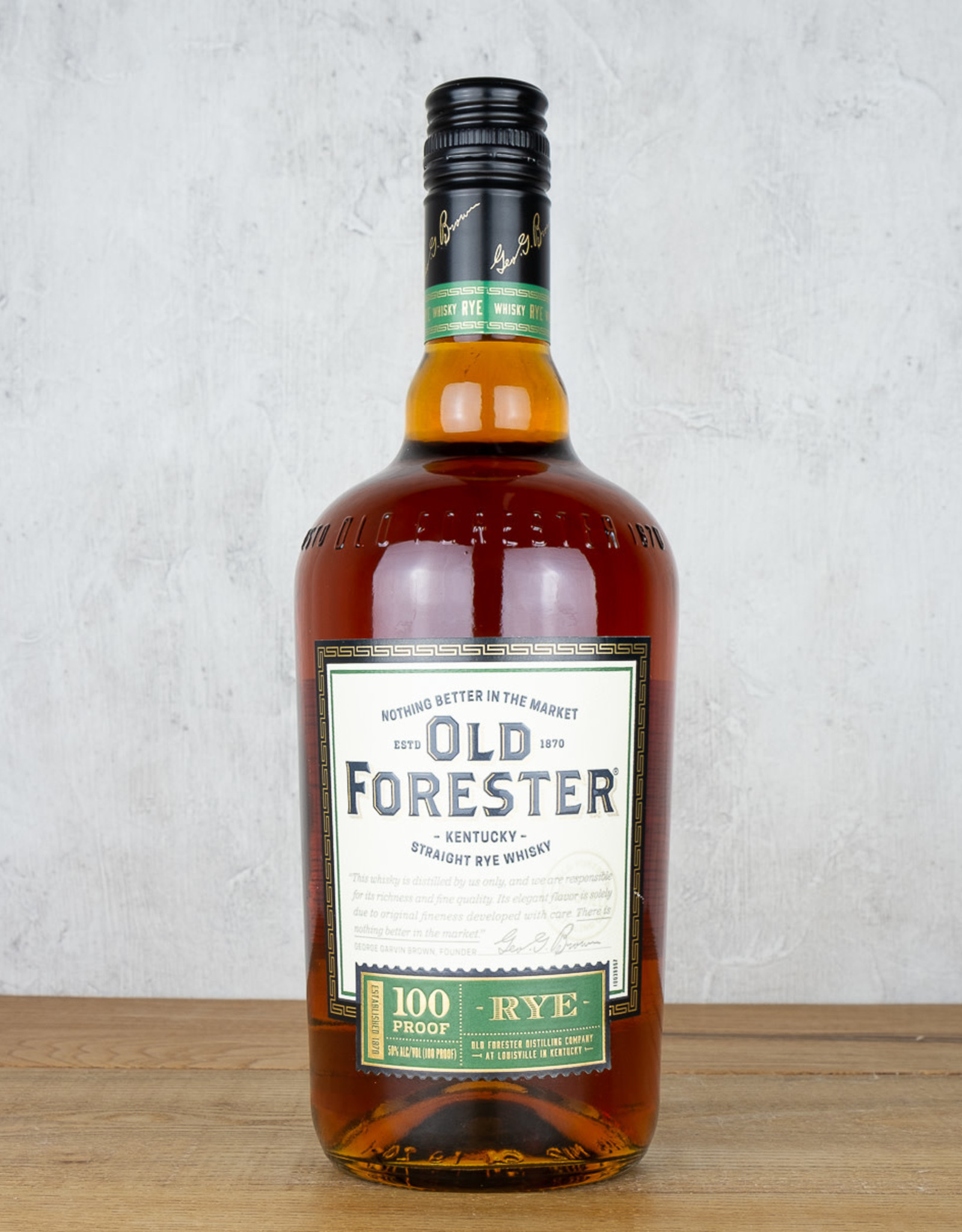 Old Forester Rye 100
