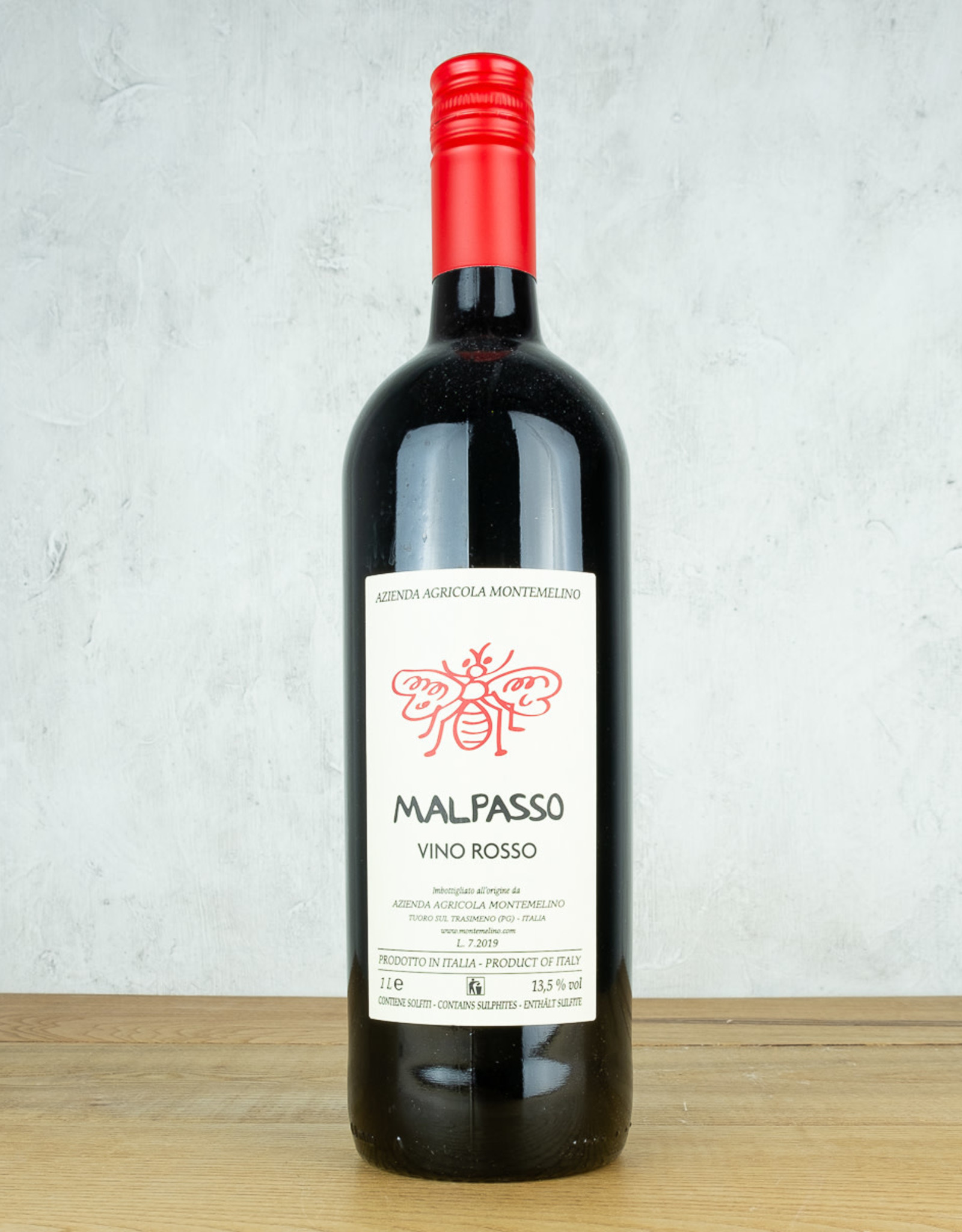 Montemelino Malpasso Vino Rosso Liter