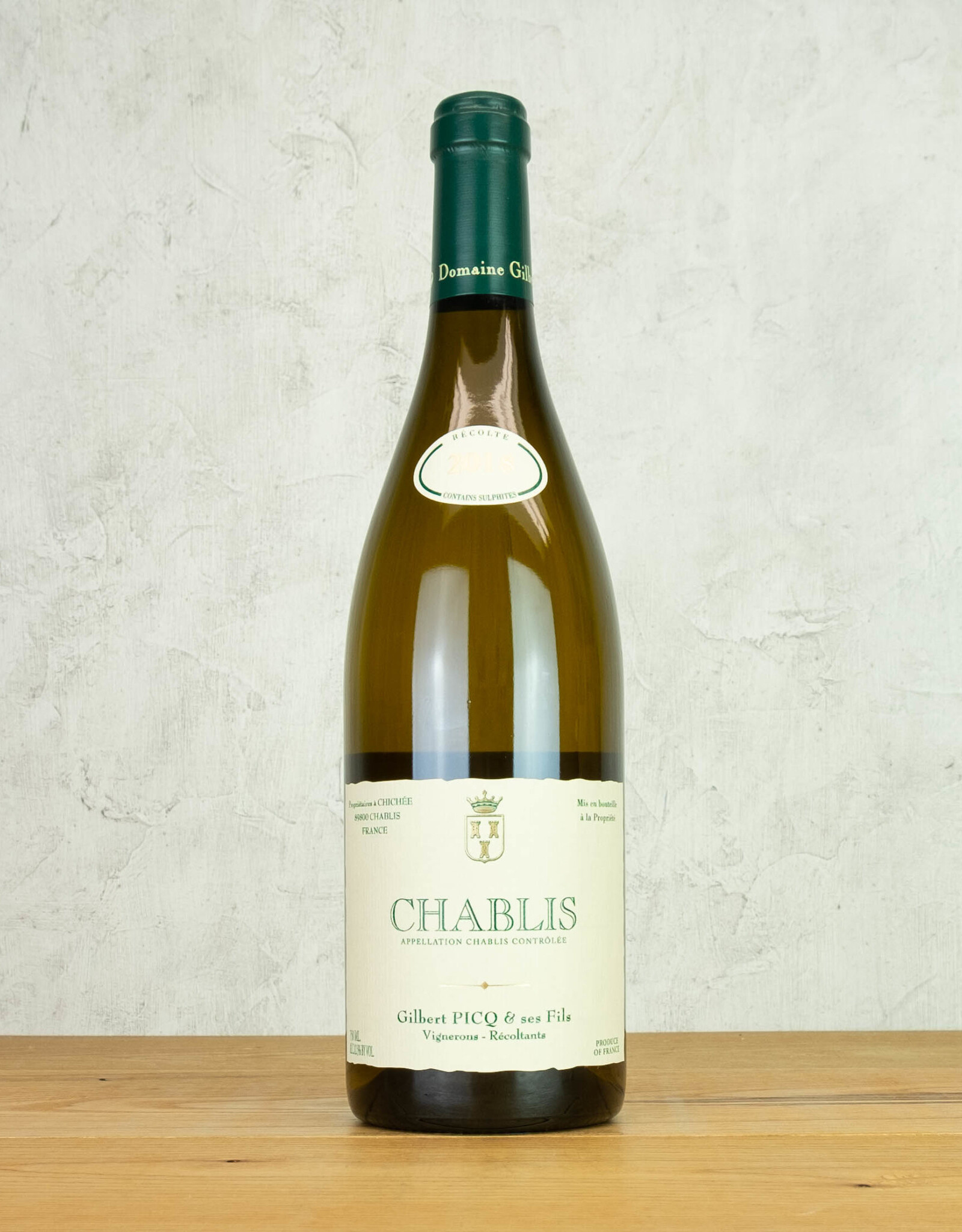 Gilbert Picq Chablis Vauclaire