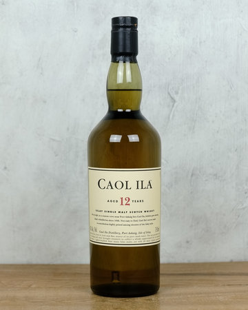 Caol Ila 12 Year Single Malt Islay Scotch