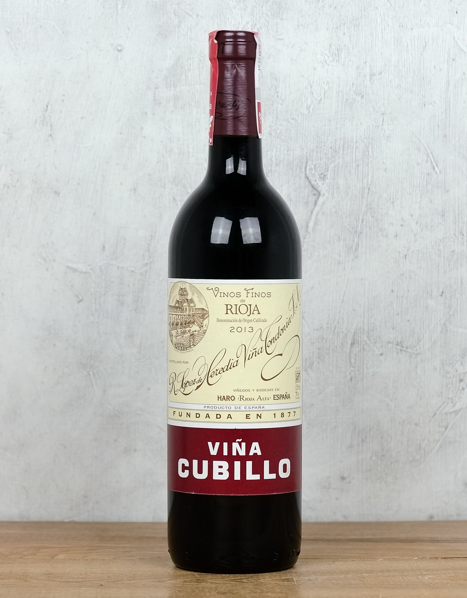 Lopez de Heredia Rioja Cubillo Crianza 2018