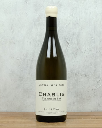 Patrick Piuze Chablis Terroir de Fye 2024