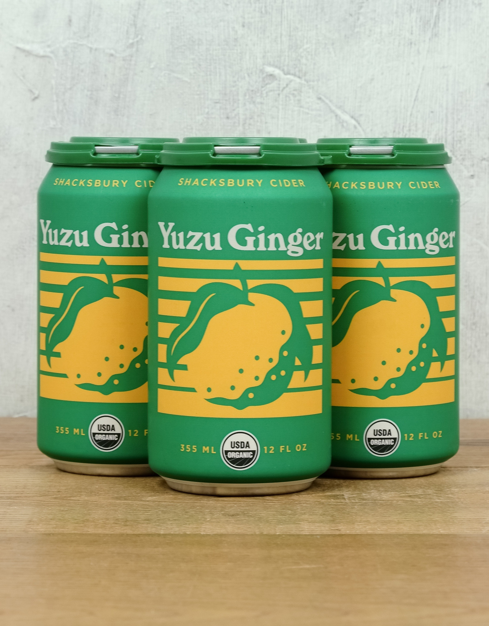 Shacksbury Cider Yuzu Ginger 4pk