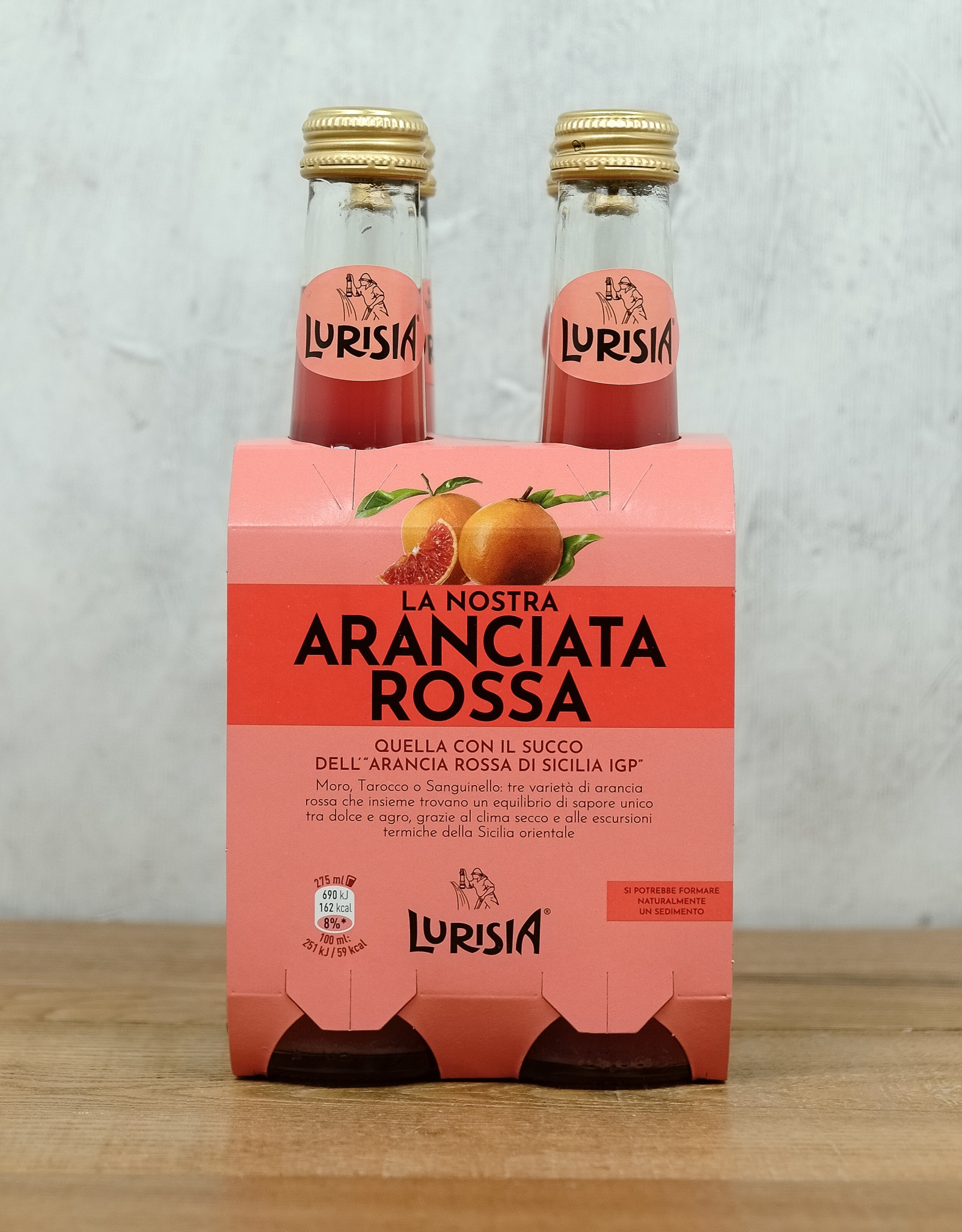 Lurisia Aranciata Rossa Soda 4pk