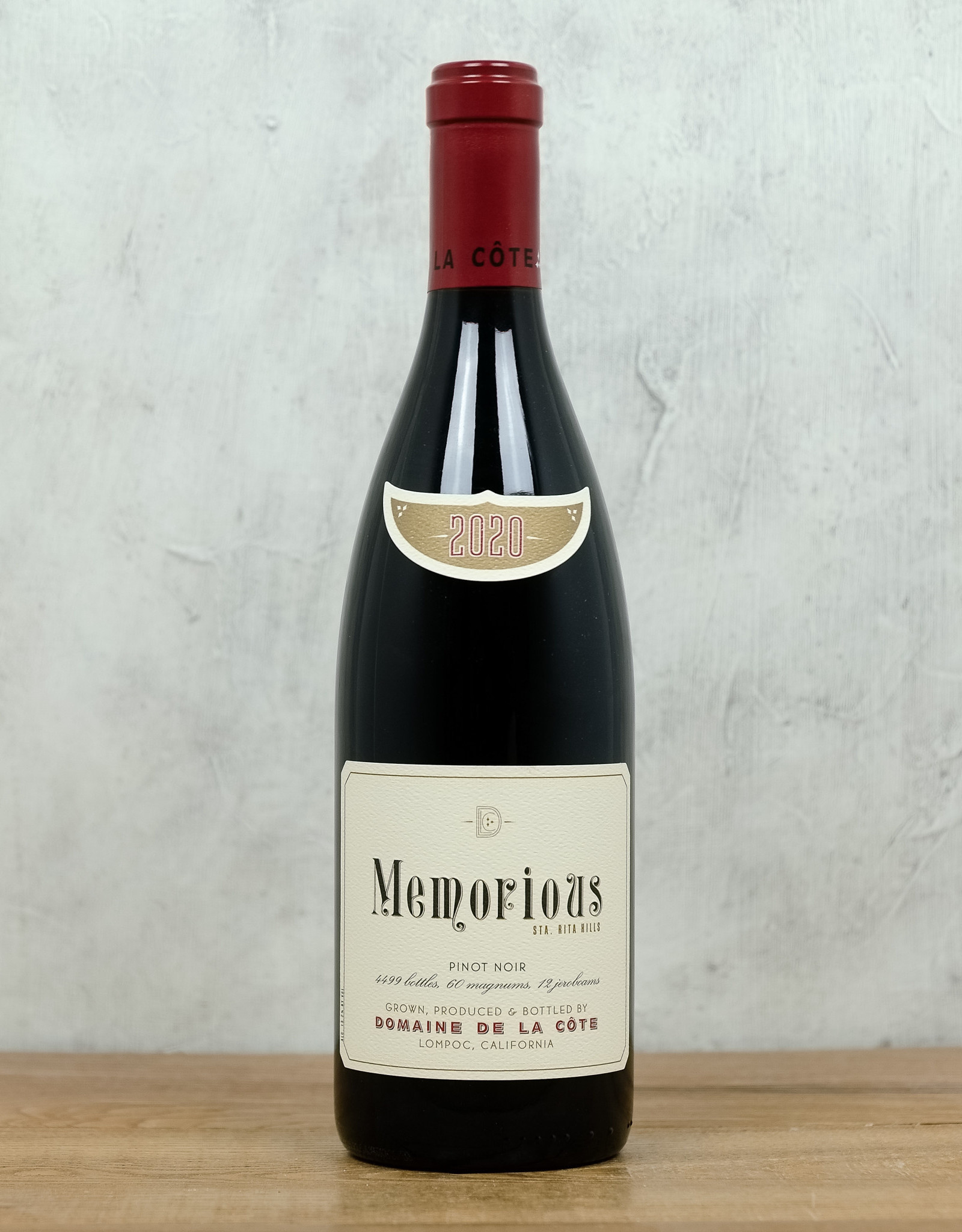 Domaine de La Côte Pinot Noir Memorious