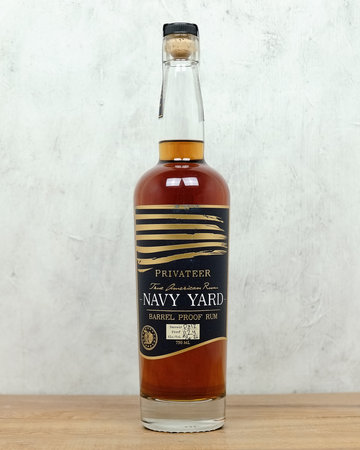 Privateer Navy Yard Barrel Proof Rum