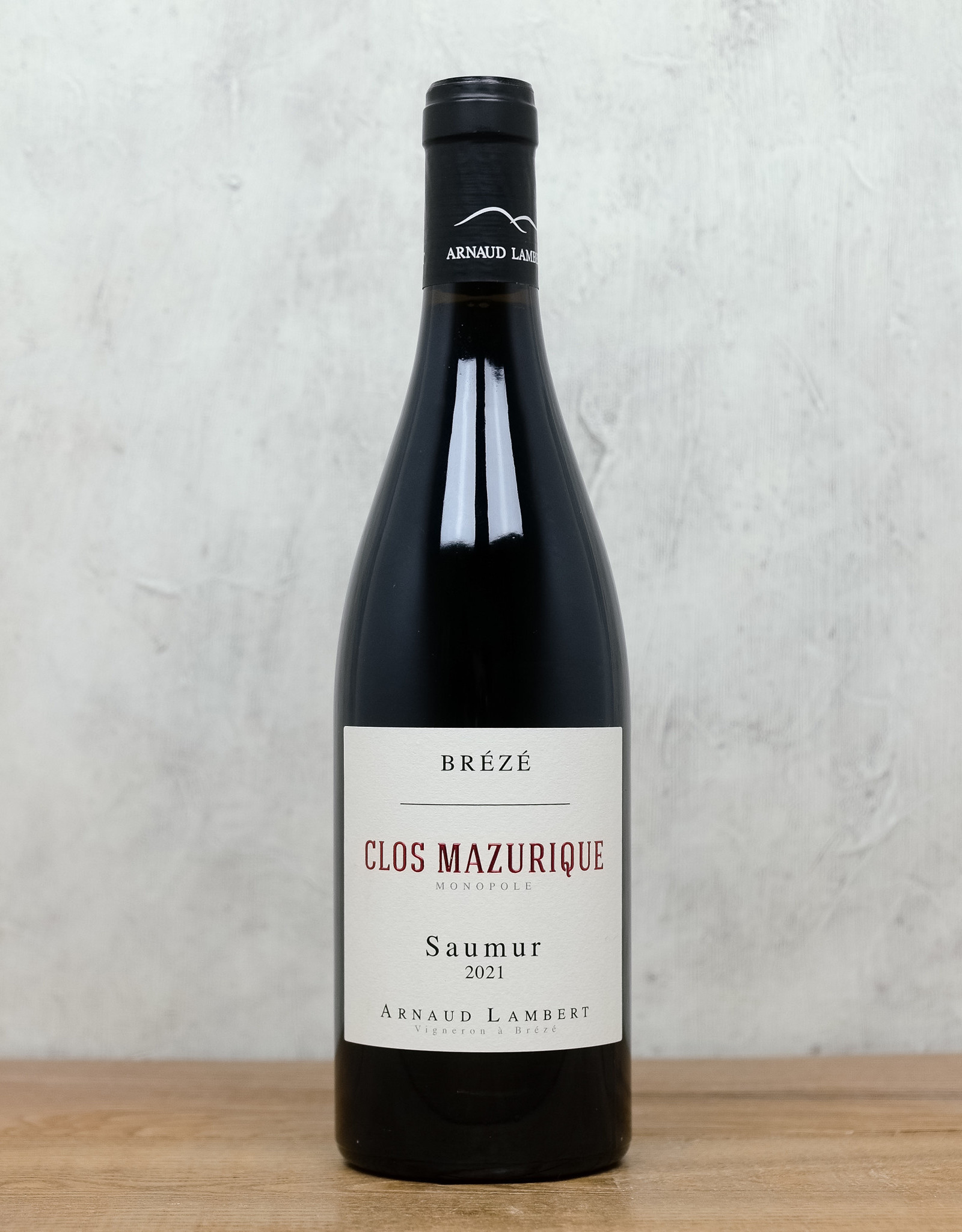 Arnaud Lambert Saumur Clos Mazurique