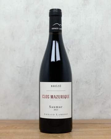 Arnaud Lambert Saumur Clos Mazurique