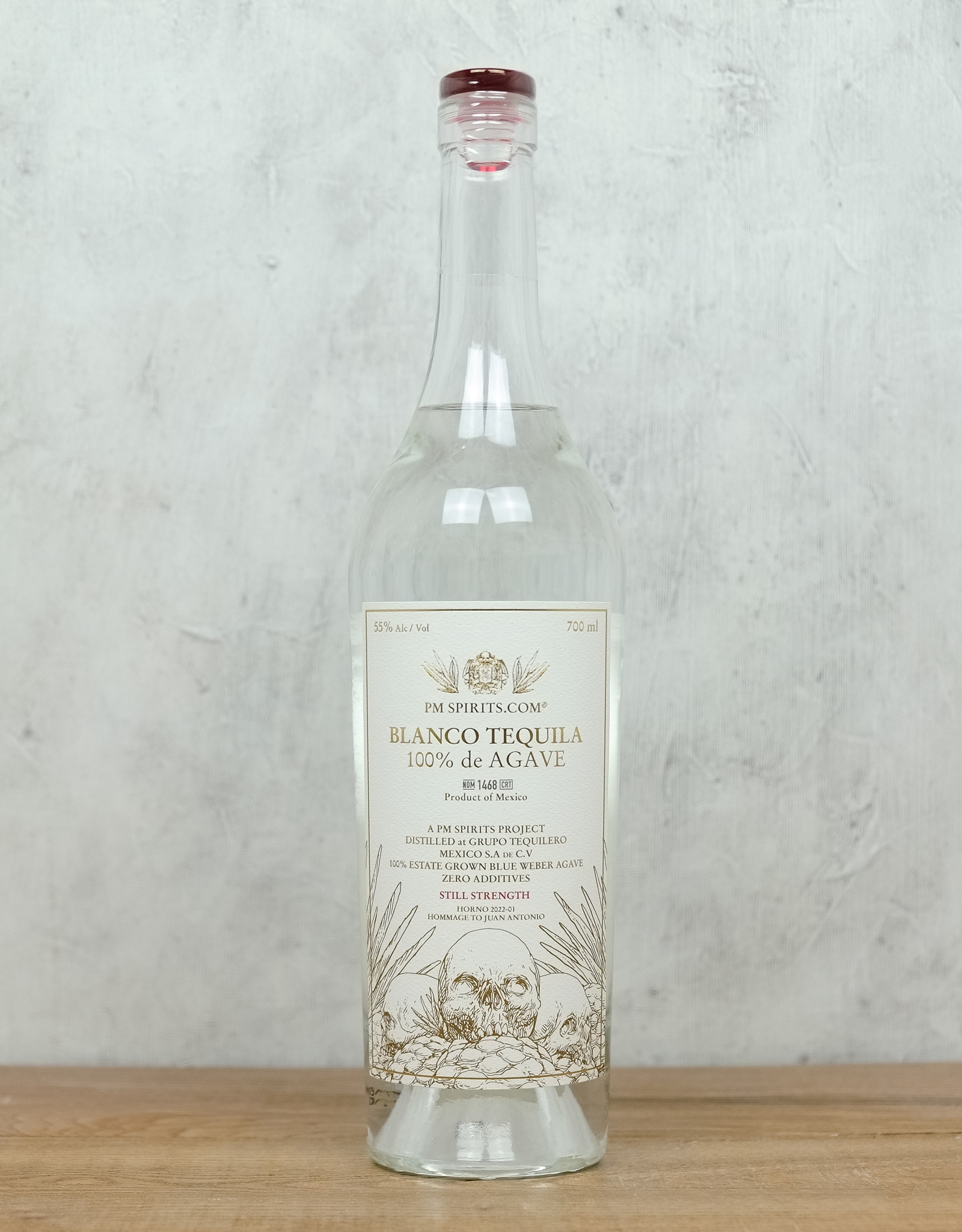 PM Project Blanco Still Strength Tequila
