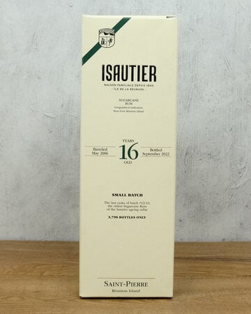 Isautier 16 Year Sugarcane Rum