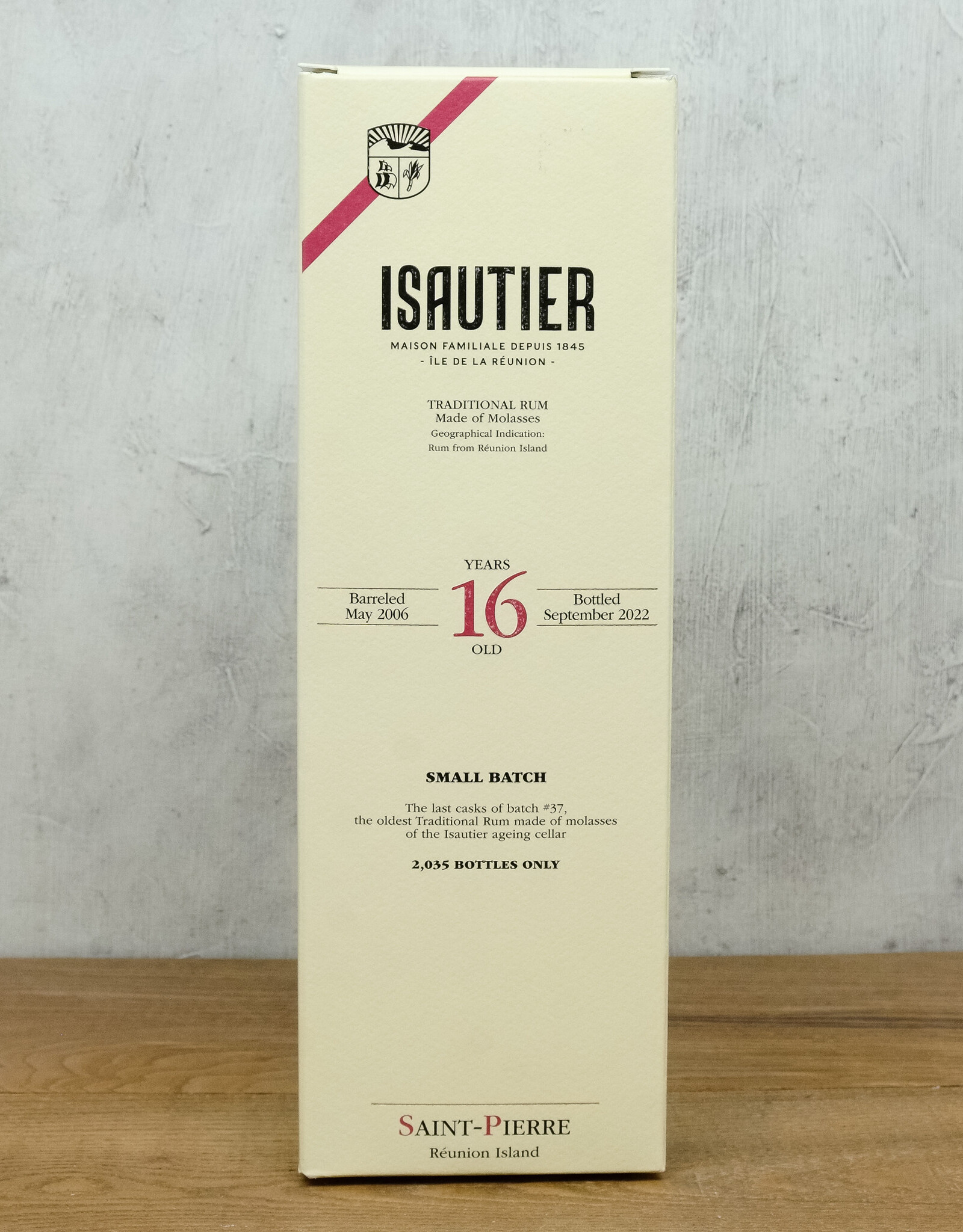 Isautier 16 Year Traditional Rum