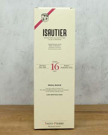 Isautier 16 Year Traditional Rum