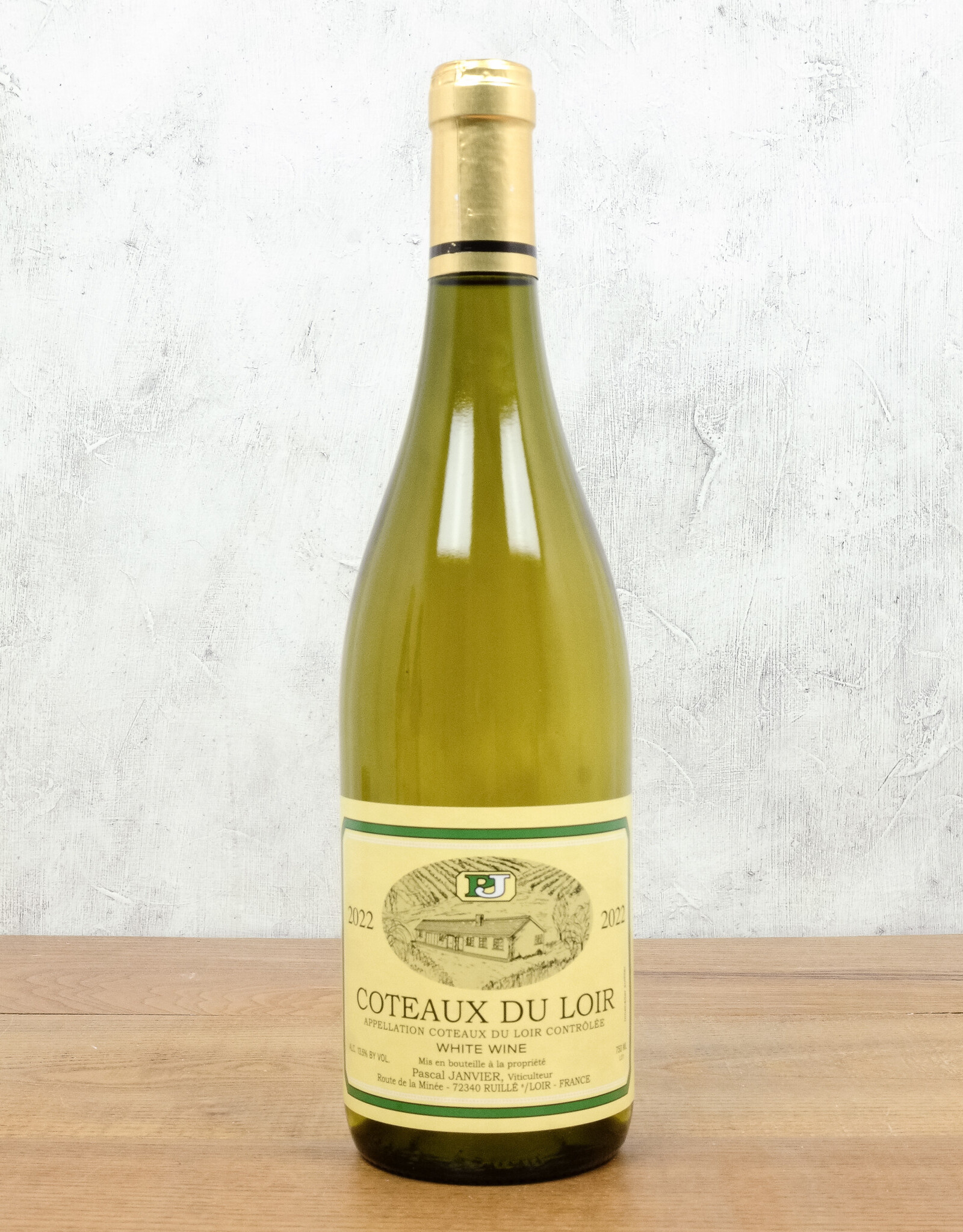 Pascal Janvier Coteaux du Loir Blanc