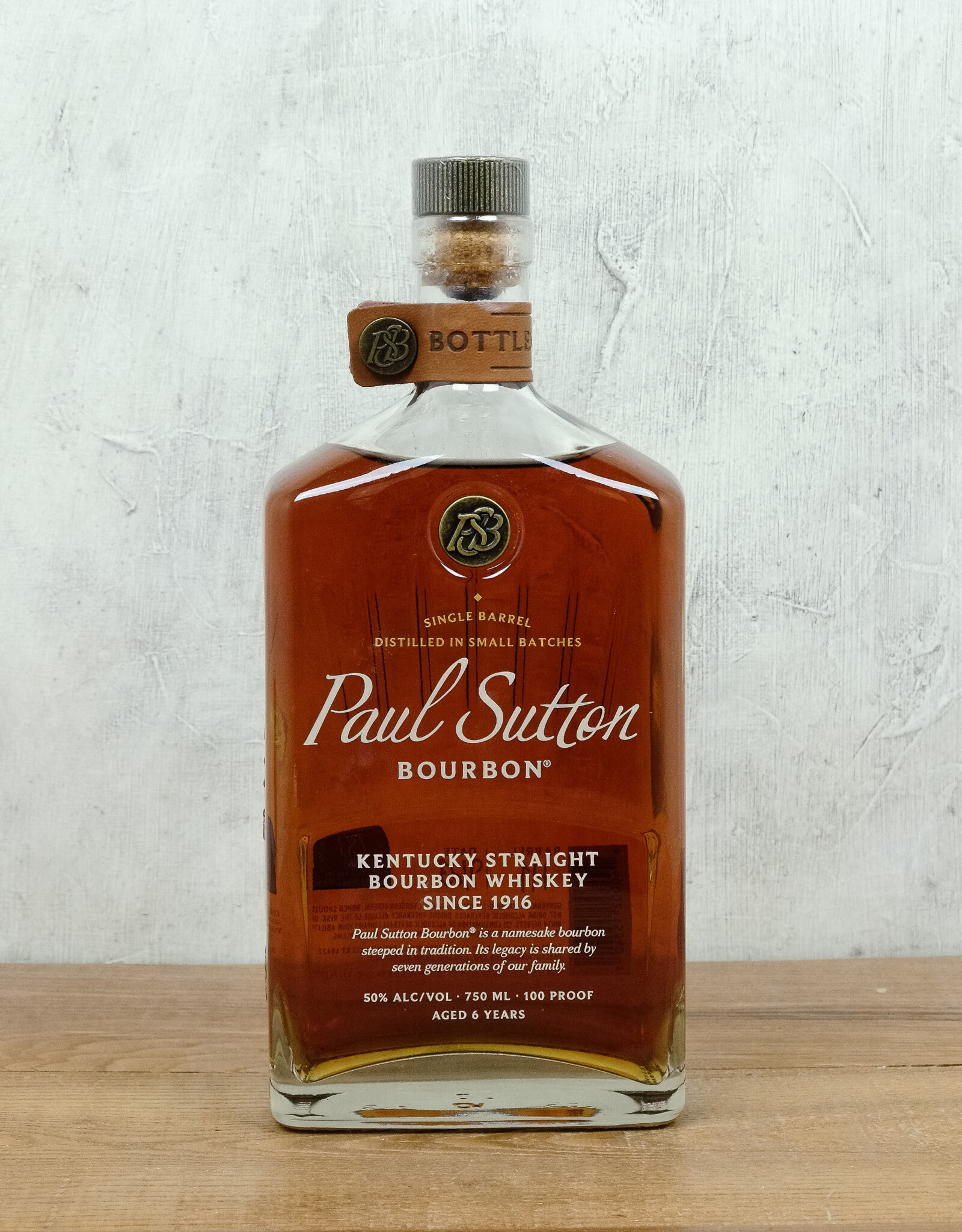 Paul Sutton Bourbon Bottled in Bond
