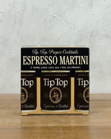 Tip Top Espresso Martini 4pk