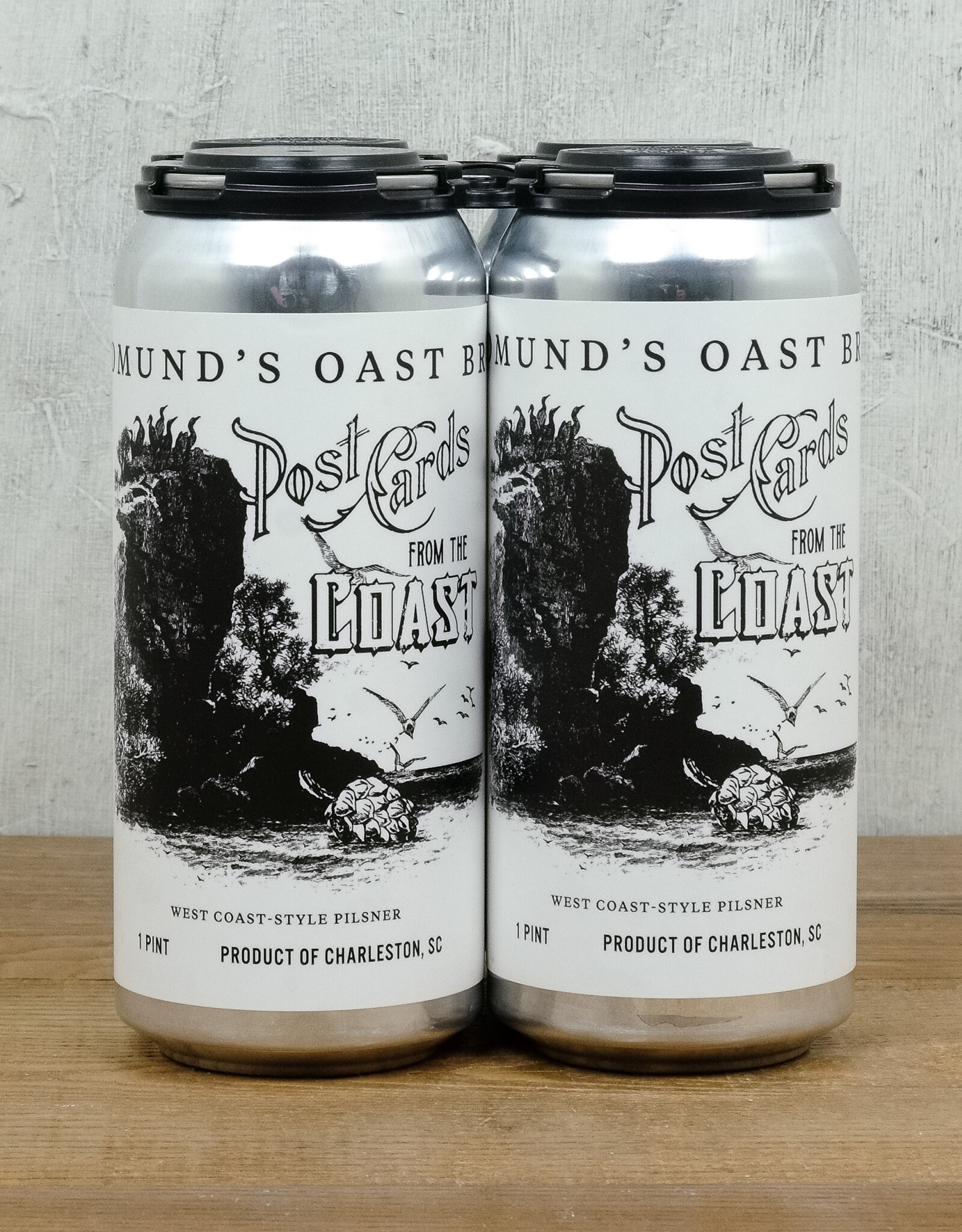 Edmunds Oast Postcards From The Coast West Coast Style Pilsner 4pk