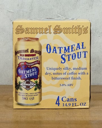 Samuel Smith Oatmeal Stout Cans
