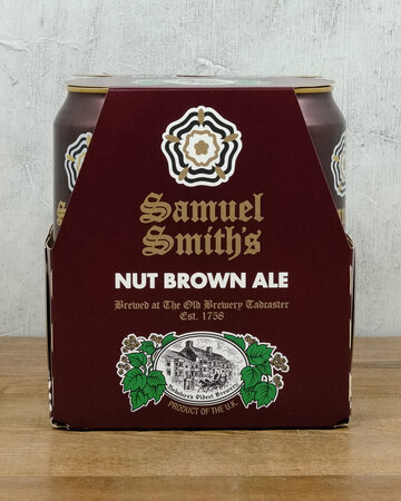 Samuel Smith Nut Brown Ale 4pk cans
