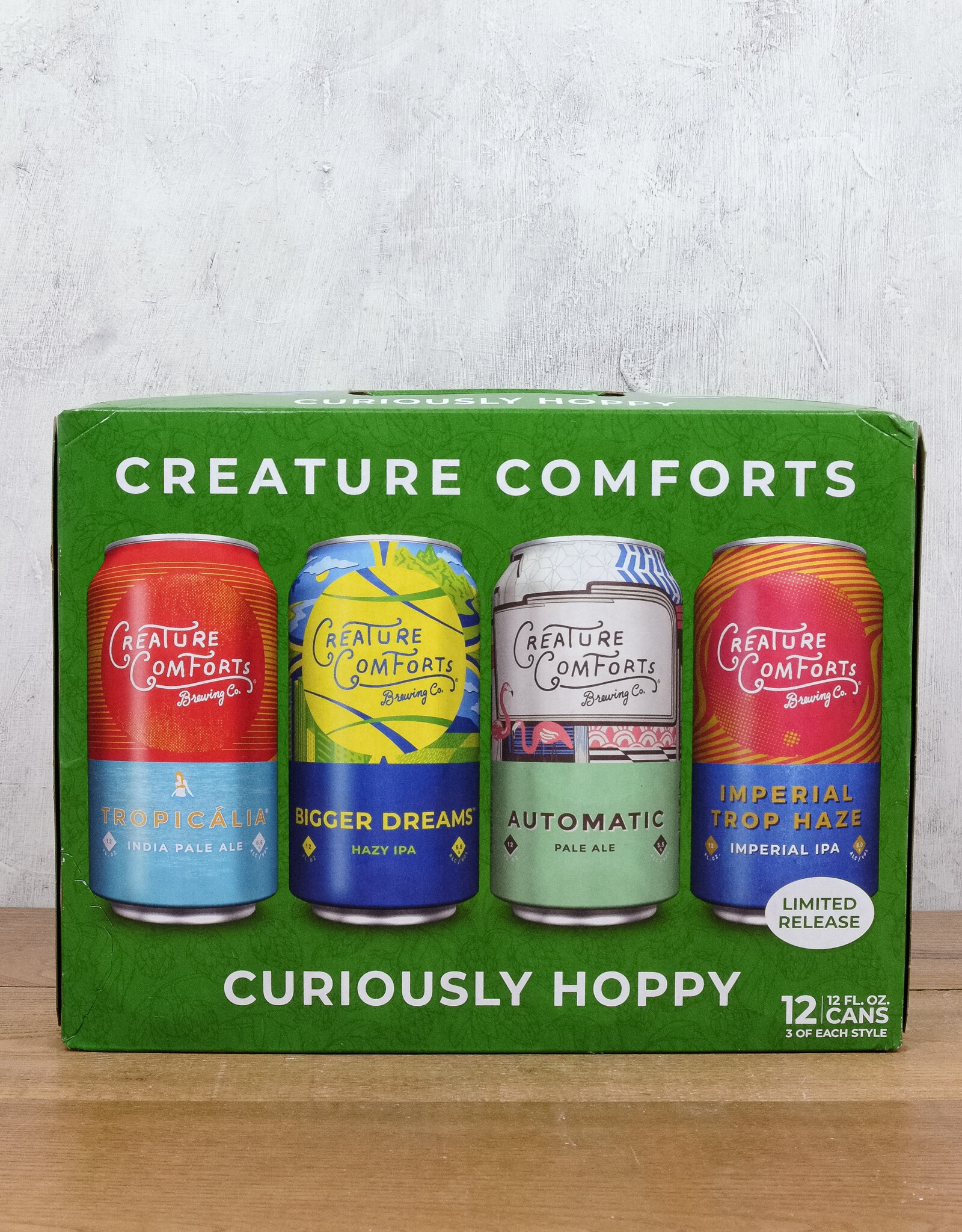 Creature Comforts Curiously Hoppy 12pk