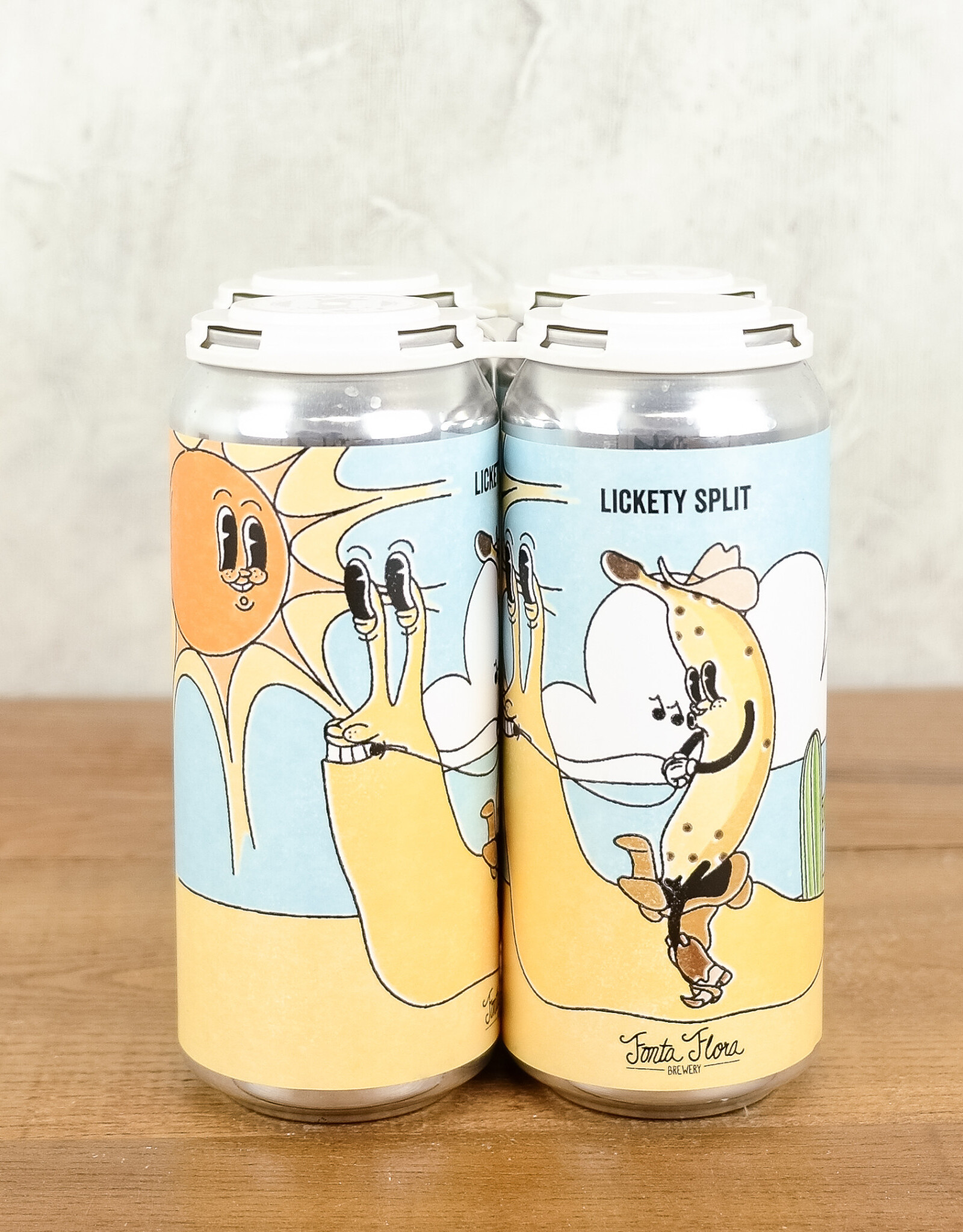 Fonta Flora Lickety Split Bavarian-style Wheat Beer 4pk