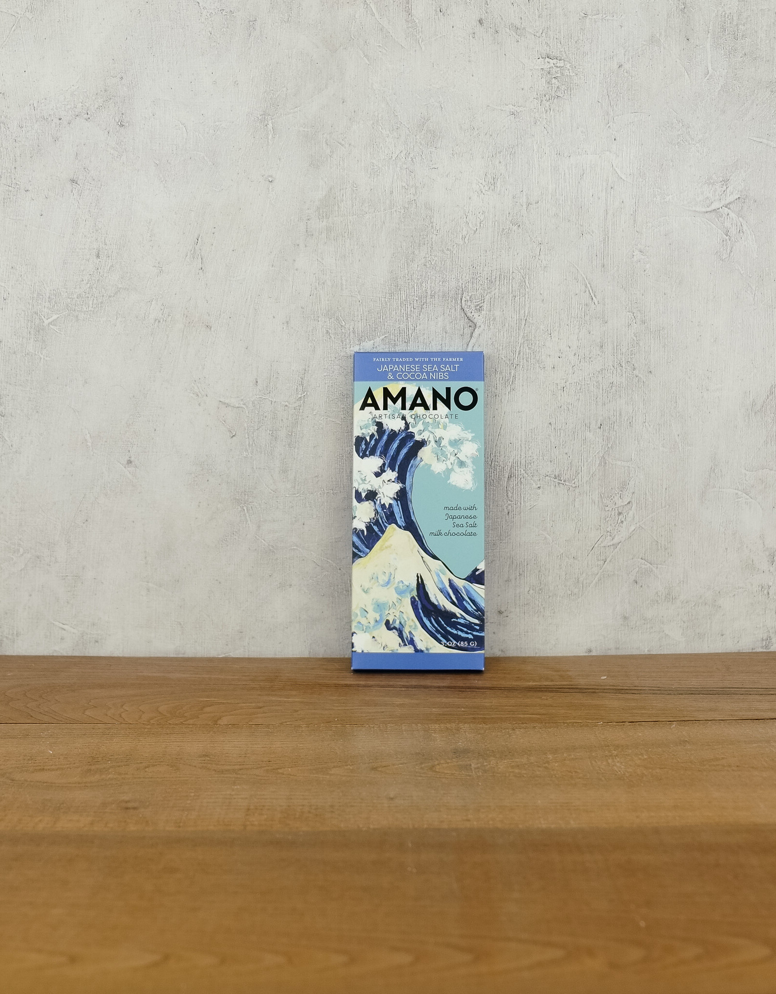 Amano milk chocolate w/ Japanese sea salt