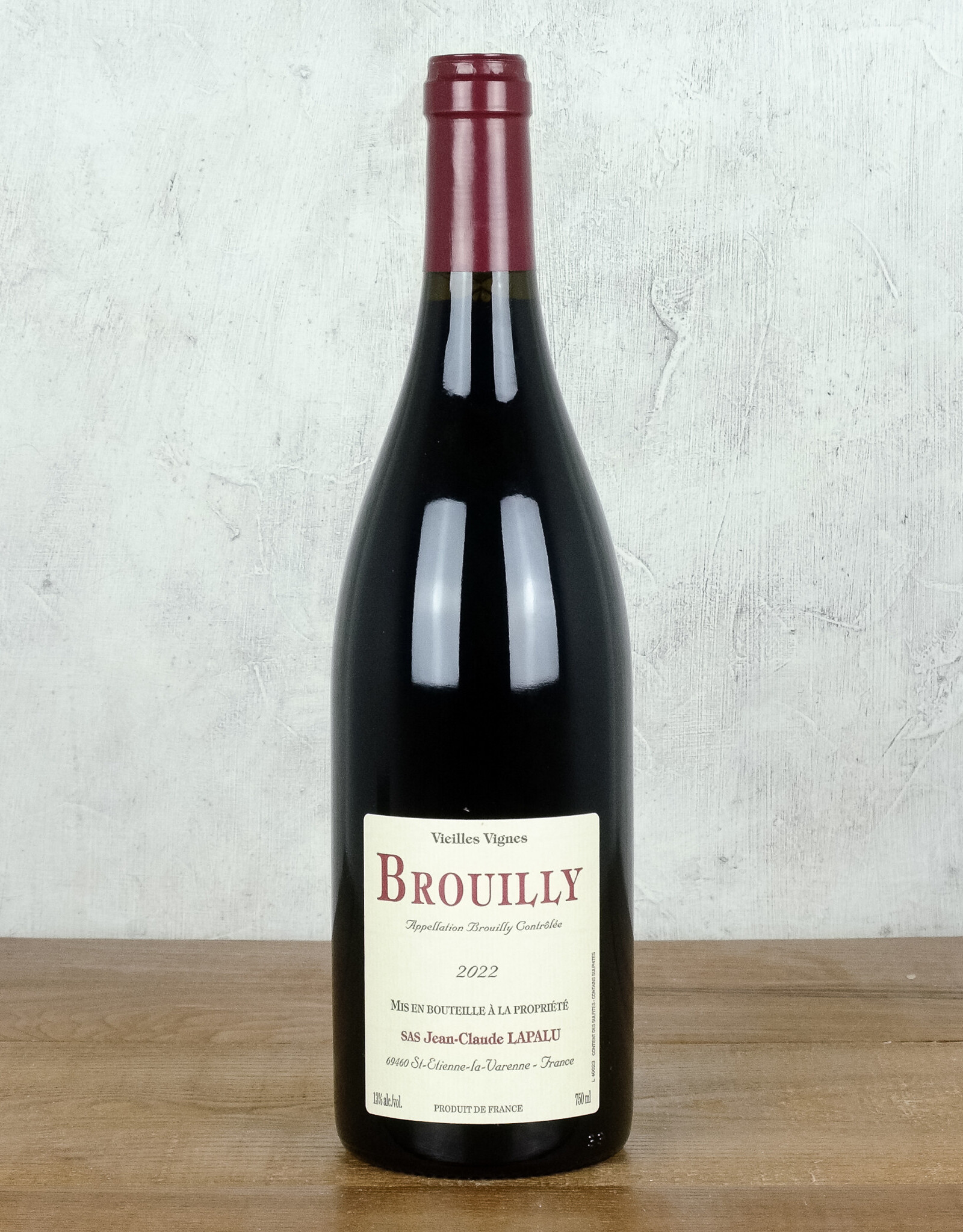 Jean-Claude Lapalu Brouilly Vielles Vignes