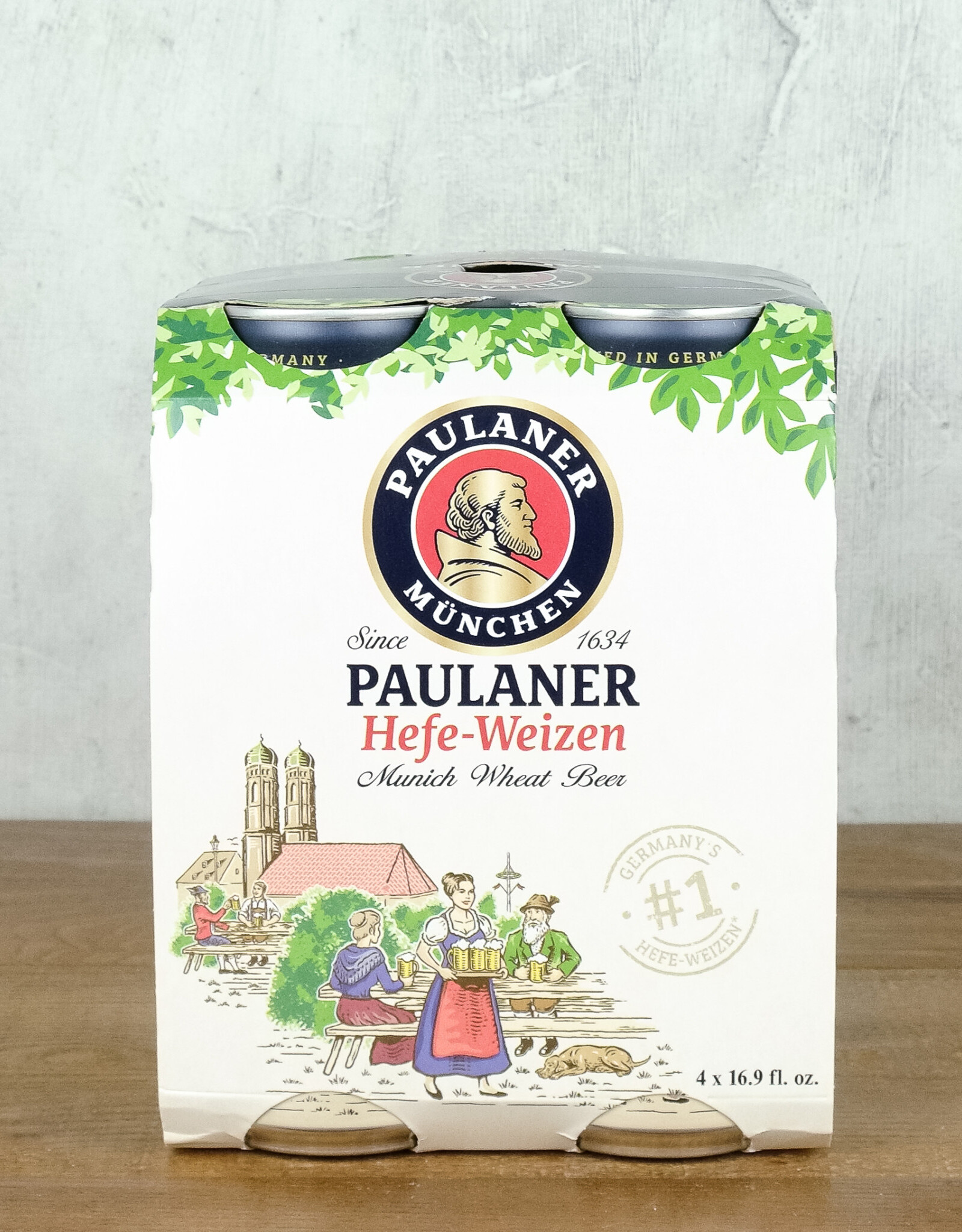 Paulaner Hefe-Weizen 4pk cans