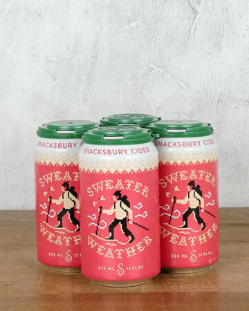 Shacksbury Sweater Weather Cider 4pk