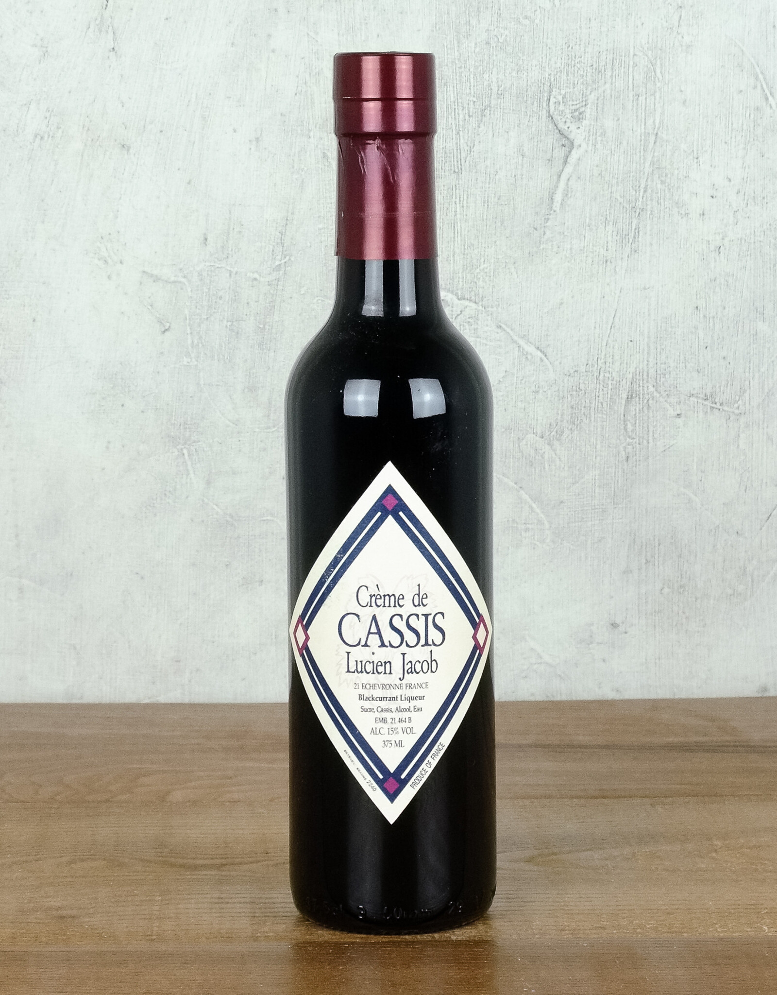 Lucien Jacob Creme de Cassis 375ml