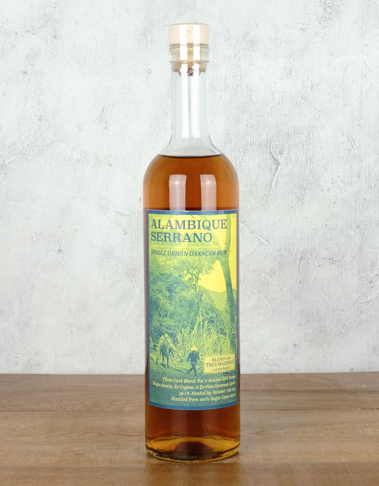 Alambique Serrano Blend #4 Tres Maderas