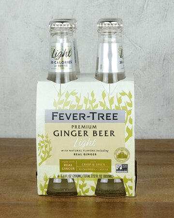 Fever Tree Ginger Beer Light 4pk