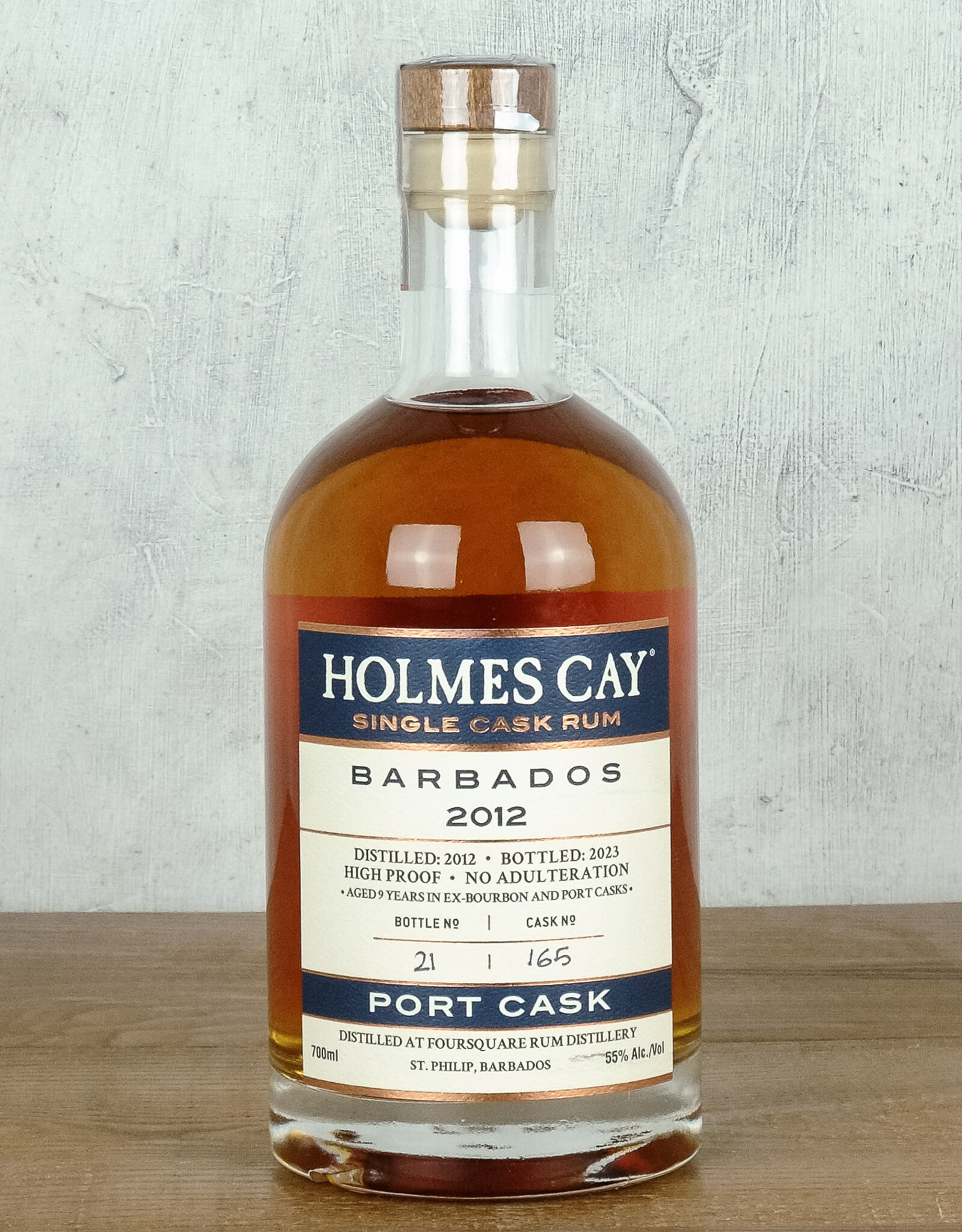 Holmes Cay Barbados Port Cask
