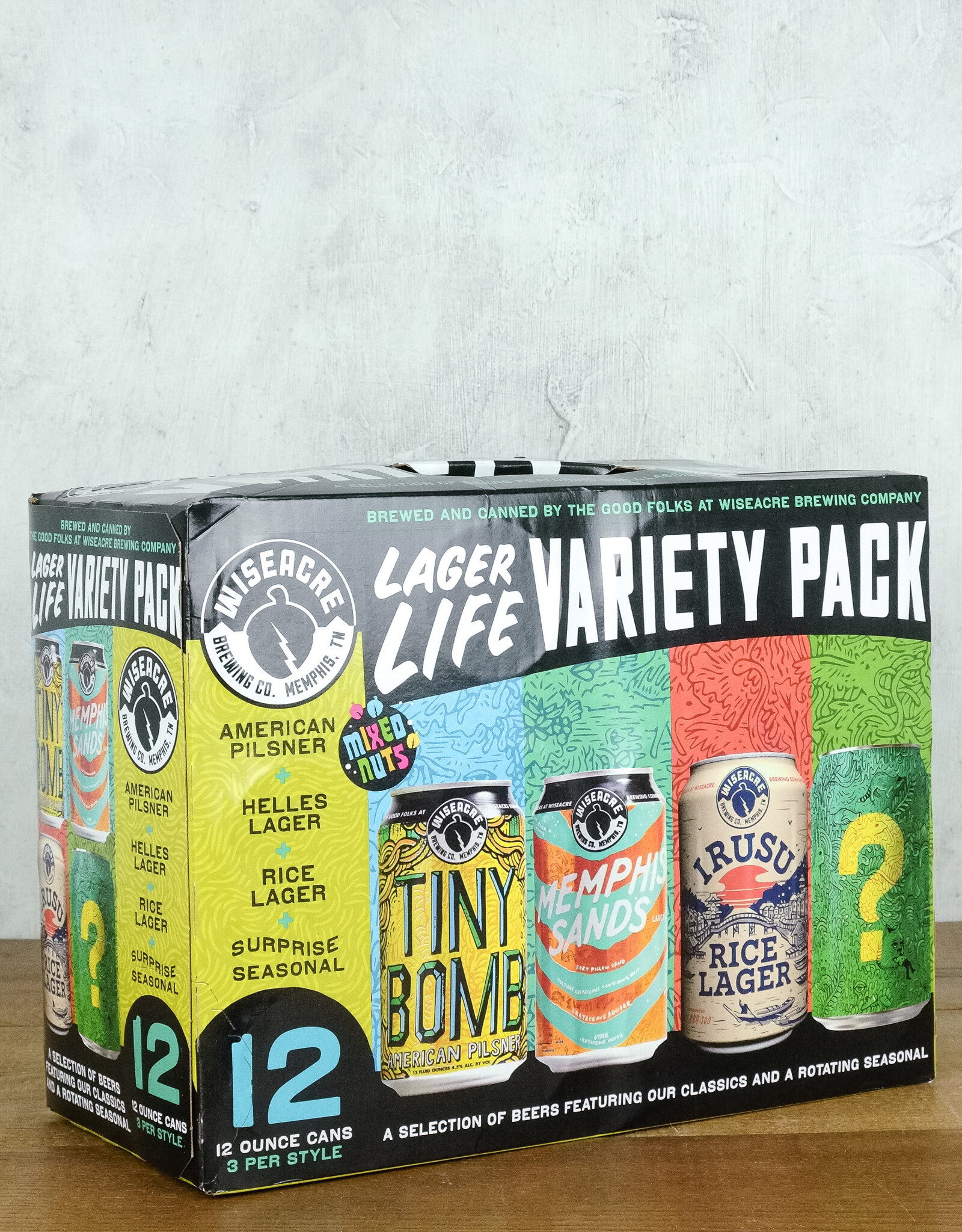 Wiseacre Variety Pack 12pk