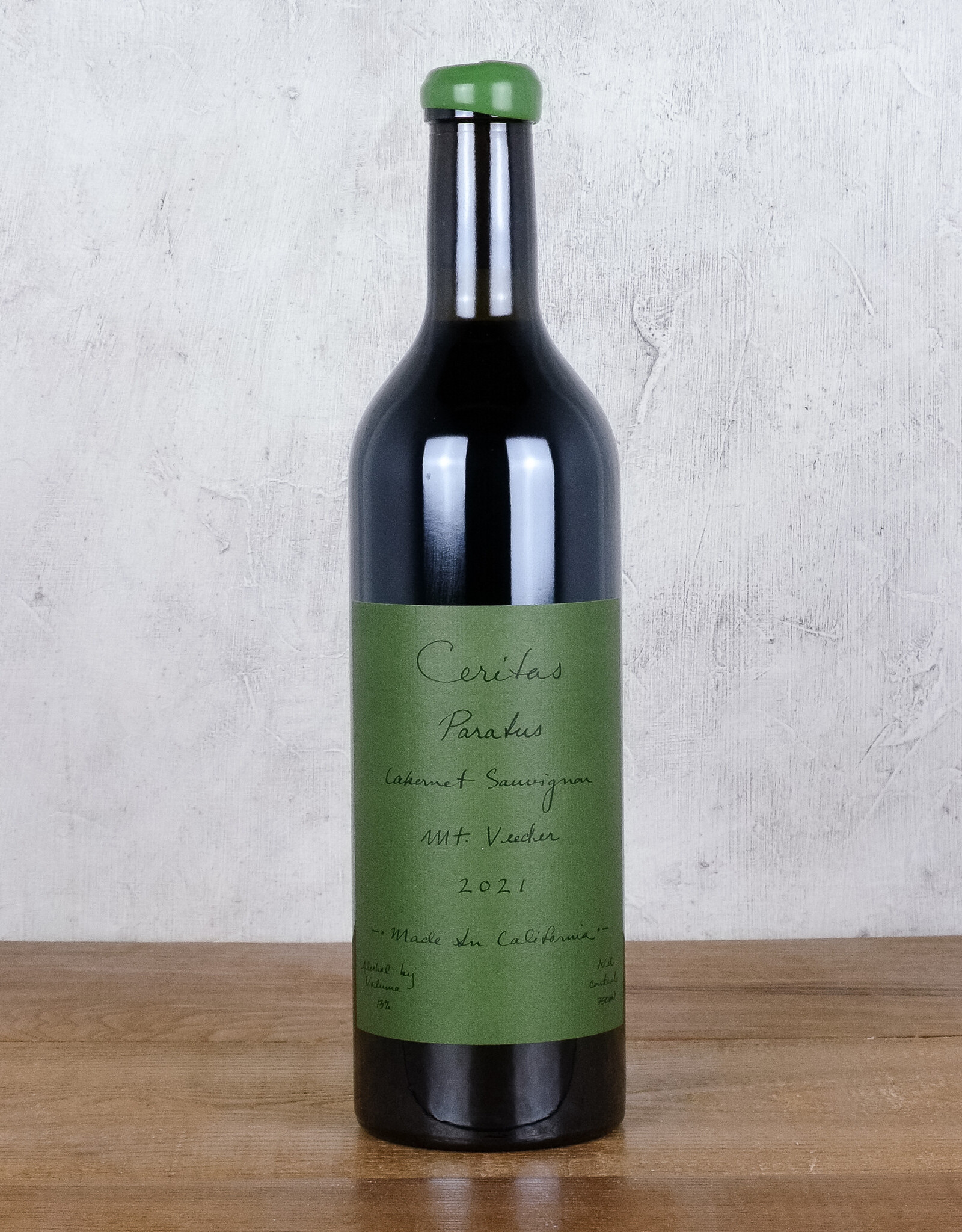 Ceritas Paratus Mt. Veeder Cabernet Sauvignon