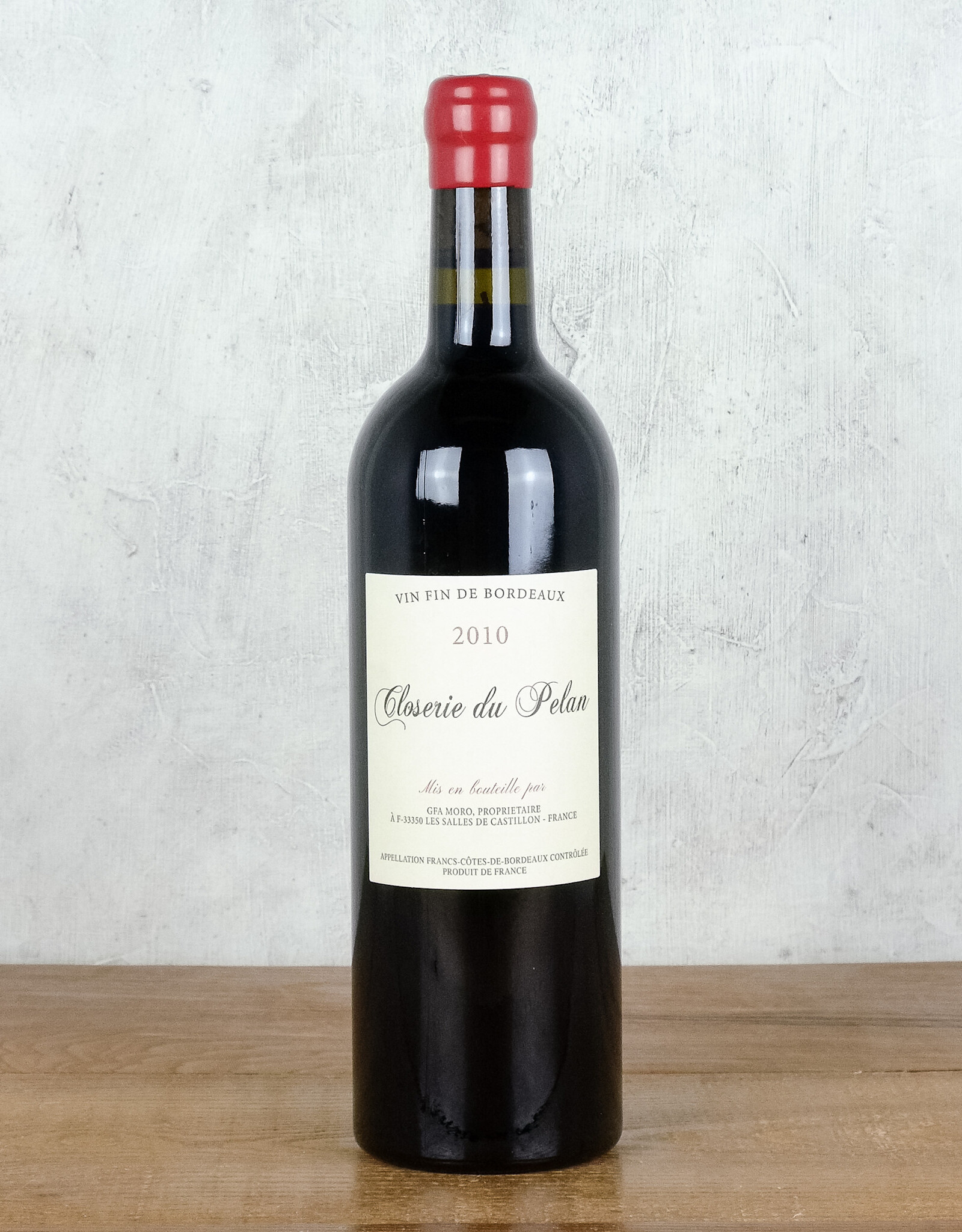 Closerie du Pelan Rouge 2010