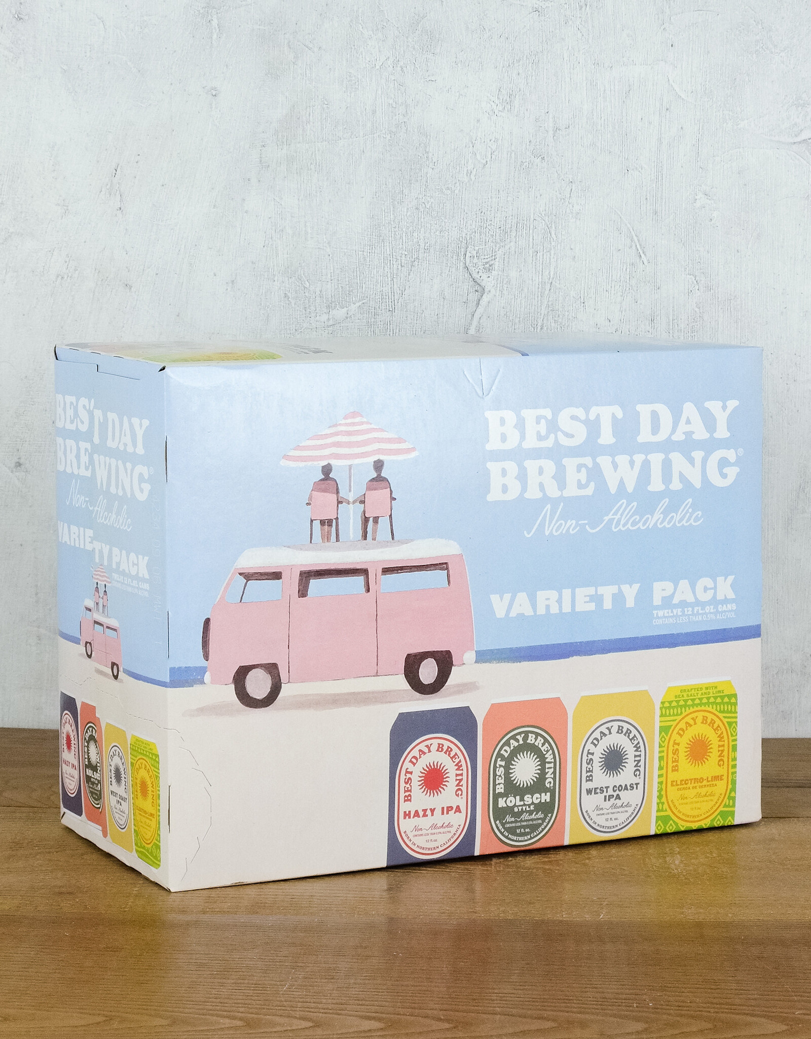 Best Day Brewing Non Alc Variety 12 Pack