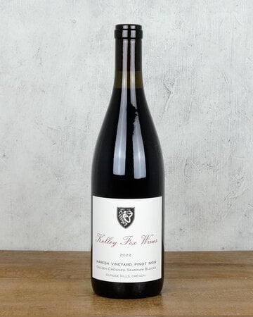 Kelley Fox Wines Maresh Vineyard Pinot Noir Golden Crowned Sparrow Blocks