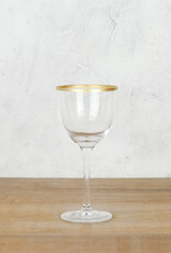 Nick & Nora Glass with Gold Trim