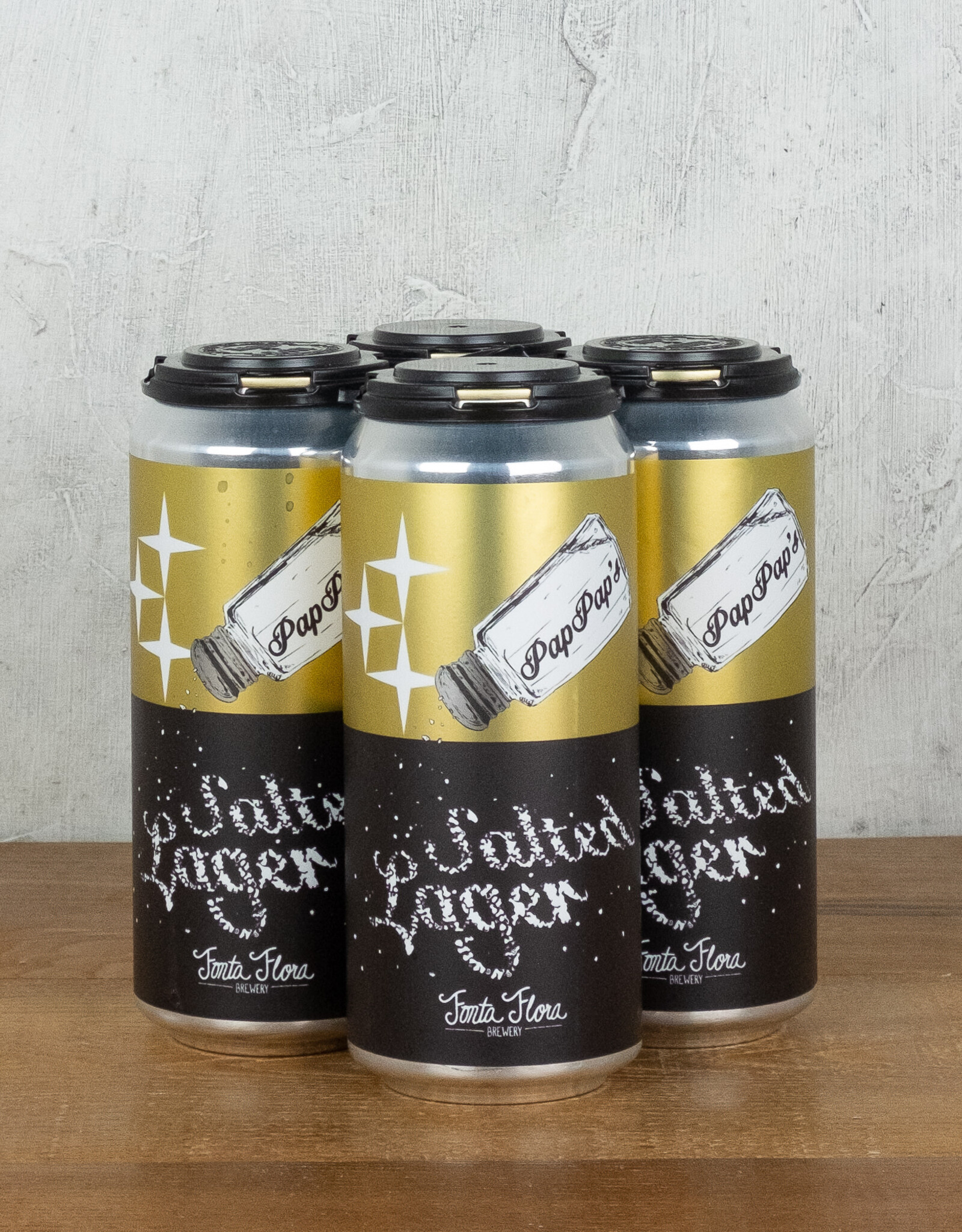 Fonta Flora Pap Paps Salted Lager4pk