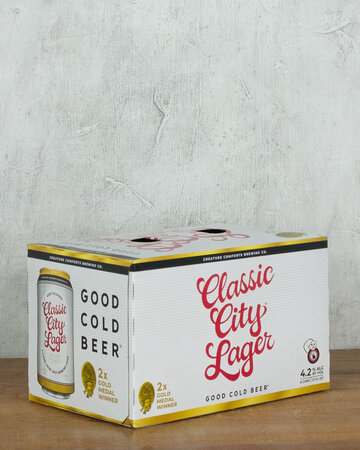 Creature Comforts Classic City Lager 6pk