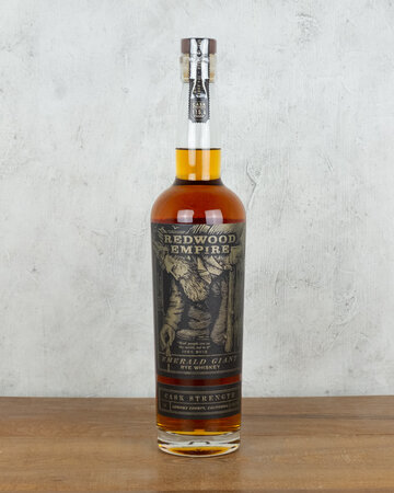 Redwood Empire Emerald Giant Rye Cask Strength Whiskey