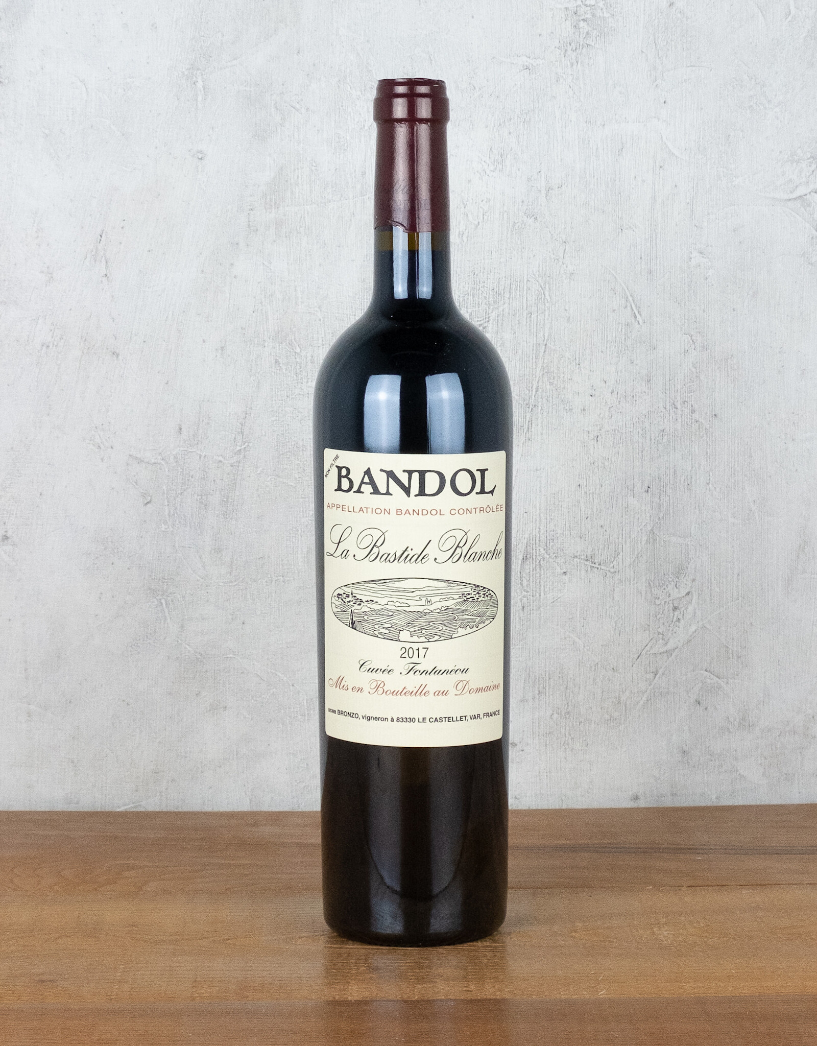 La Bastde Blanche Bandol Rouge Cuvee Fontaneou 2017