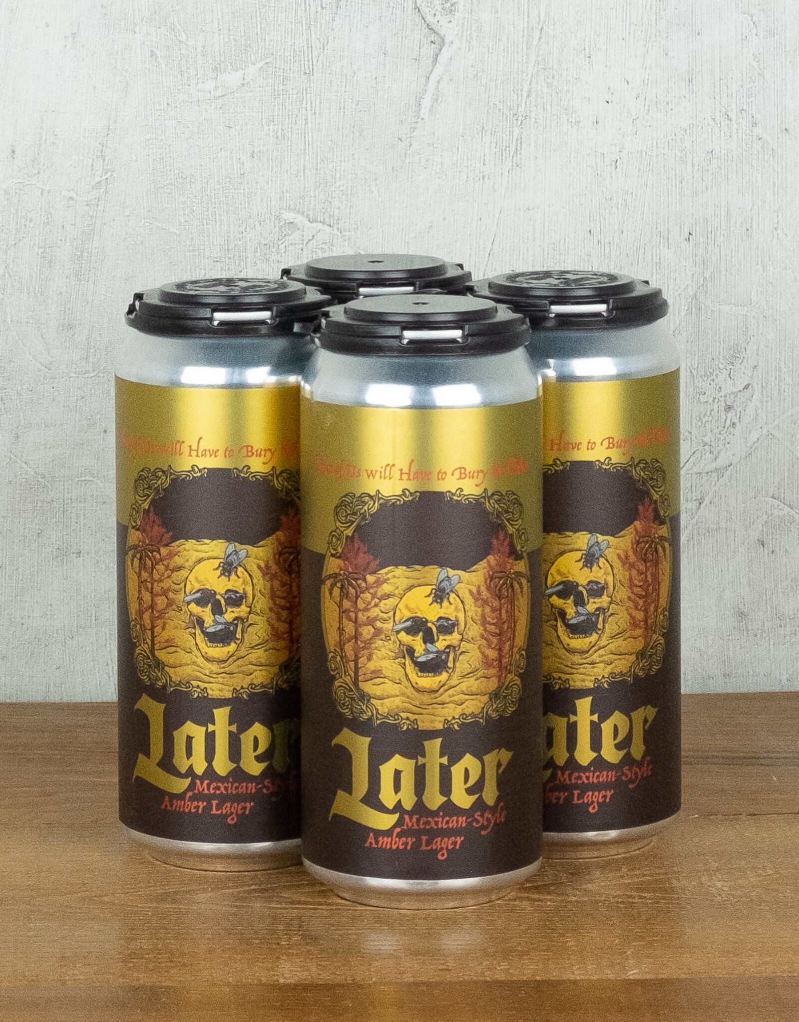 Burial One of Us Will Have to Bury The Other Later Mexican Amber Lager 4pk