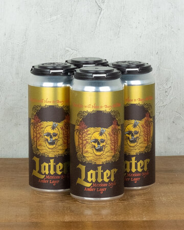 Burial One of Us Will Have to Bury The Other Later Mexican Amber Lager 4pk