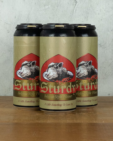 Burial Sturdy Belgian-Style Pilsner 4pk