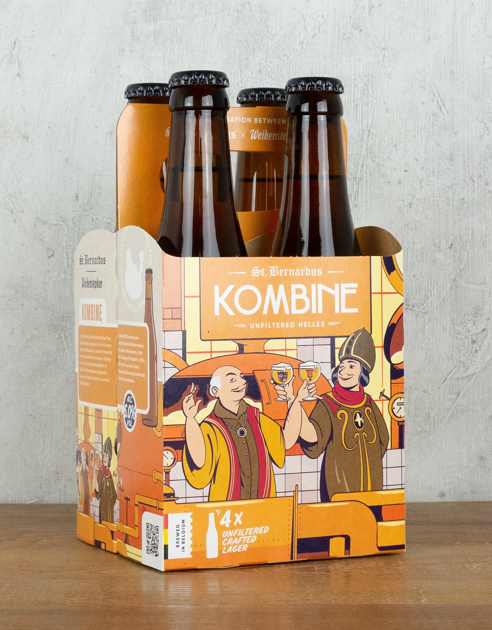 St. Bernardus Kombine Unfiltered Helles 4pk