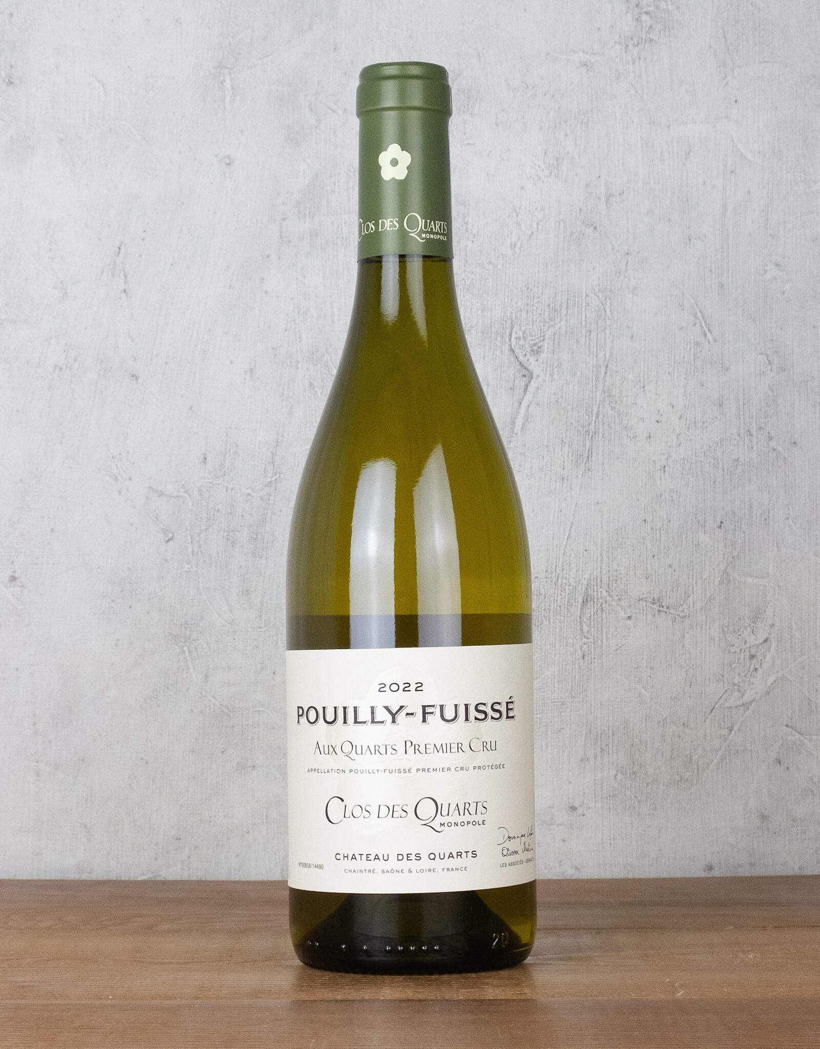 Chateau des Quarts Pouilly-Fuisse 1er Cru Clos des Quarts Monopole