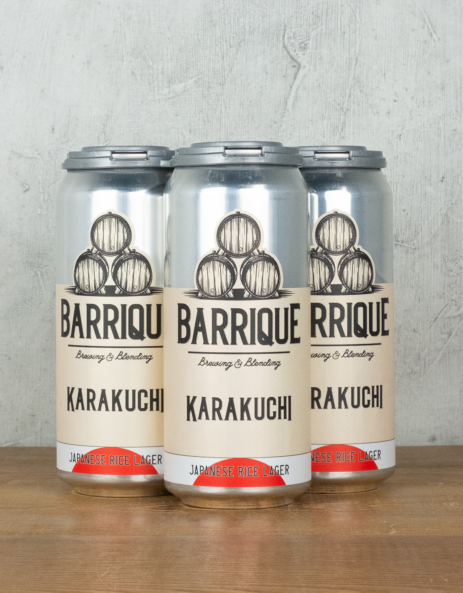 Barrique Karakuchi Japanese Rice Lager 4pk
