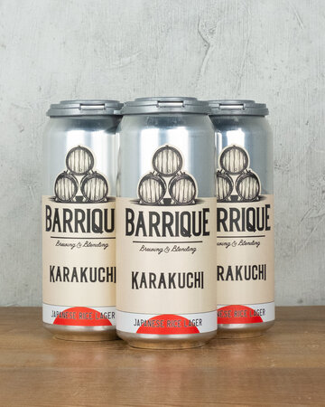 Barrique Karakuchi Japanese Rice Lager 4pk
